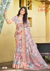 Libas Vol 2 By Kashvi Dull Moss Daily Wear Saree Wholesale Price In Surat
